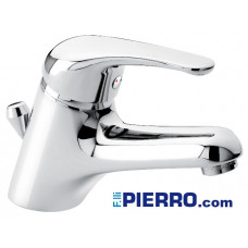 Miscelatore lavabo serie Ambra cromato con scarico automatico EMMEVI 9003