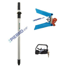 ESAURITO Abbacchiatore pneumatico con asta telescopica 140-250 e impugnatura ergonomica BREVETTATO ANTIUSURA olive scuotitore ad aria compressa