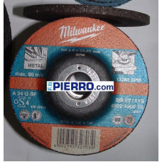 Dischi smerigliatrice smerigliare 6 mm - dm 115 MILWAUKEE 