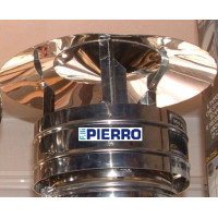 Terminale acciaio antivento inox diametro 200 TECOSTEEL