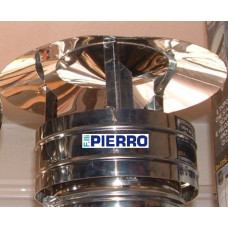 Terminale acciaio antivento inox diametro 200 TECOSTEEL