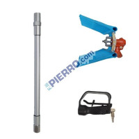 ESAURITO Abbacchiatore pneumatico con asta fissa 2 mt e impugnatura ergonomica BREVETTATO ANTIUSURA olive scuotitore ad aria compressa