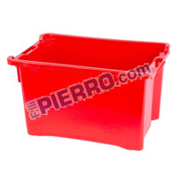 Cassetta Chiusa impilabile 40lt Salvaspazio 56x35x31 Cm Uva Vino