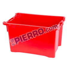 Cassetta Chiusa impilabile 40lt Salvaspazio 56x35x31 Cm Uva Vino