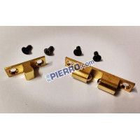 Cerniera a CRICCHETTO in Ottone per Termocamini Eta Kamini e termocamino compatibile cerniere 5 cm