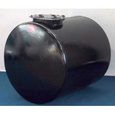 ESAURITO Serbatoio monocamera in lamiera nera per carburanti / altri liquidi - gasolio 1200 litri