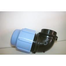 Gomito 1 1/2 femmina x dn 50 stringere