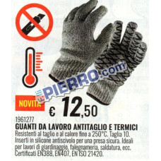 Guanti Da Lavoro resistenti a: taglio freddo Calore 250 °