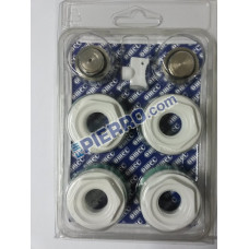 Kit tappi radiatore Alluminio 3/8 OMEC