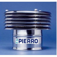 Terminale acciaio lamellare inox diametro 100 TECOSTEEL