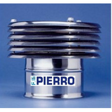 Terminale acciaio lamellare inox diametro 100 TECOSTEEL