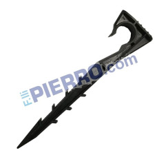 NON DISPONIBILE Picchetti 50 pezzi per tubo irrigazione diametro 16 e 20 mm - 25 pezzi - Altezza 18 cm ala manichetta