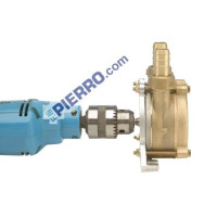 ESAURITO Pompa Autoadescanti In Ottone Per Trapano