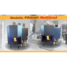 Termocamino modello Multifuel prisma 24000 - 29500 kcal ETAKAMINI ITALIA