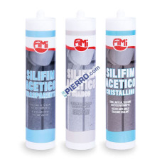 Sigillante siliconico bianco antimuffa a reticolazione acetica silicone