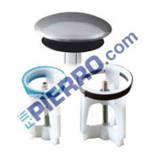 Tapparello -BIDET LAVABO - con dispositivo di aggancio universale da 1" e da 1"1/4  BONOMINI tappo piletta rotta 