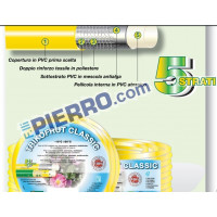 Tubo magliato giardino diametro 15 - 16 anti alghe anti u.v. 5 strati