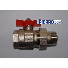 Valvola a sfera con bochettone 1/2 pollice